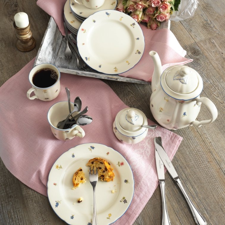 Seltmann Weiden Marie-Luise Streublume porcelāna trauku sērija