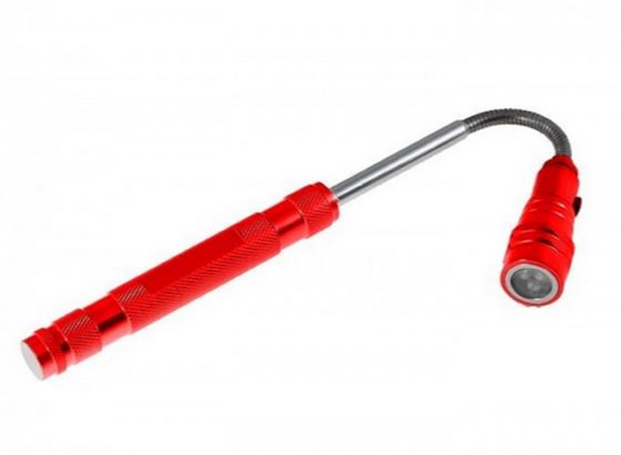 Lukturis metāla teleskopisks 3LED 4XLR44 ar magnētu ZEXT C03-BJ-TX003