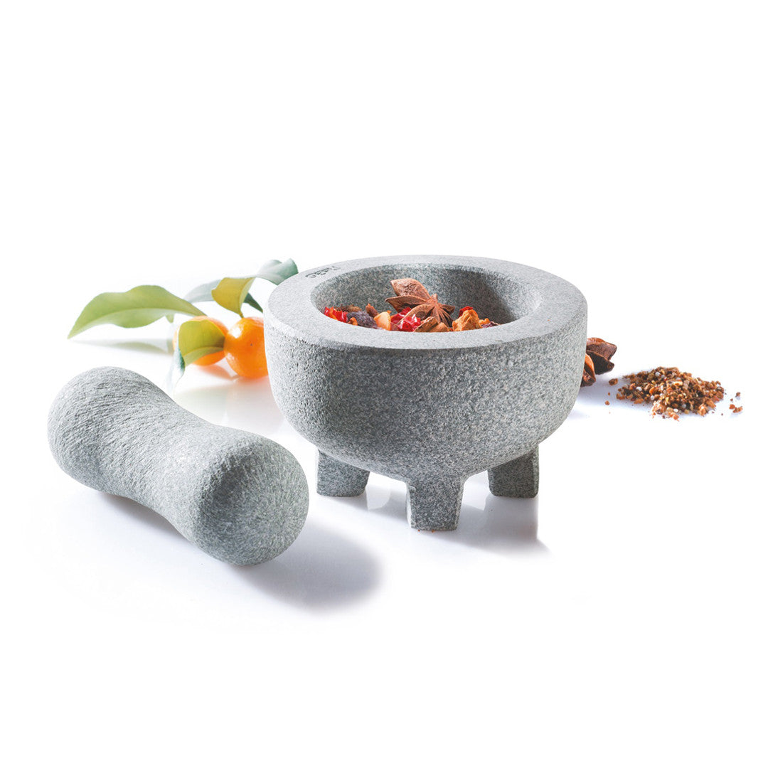 Granīta miezeris ar piestu GEFU CRUNCHY, 10cm