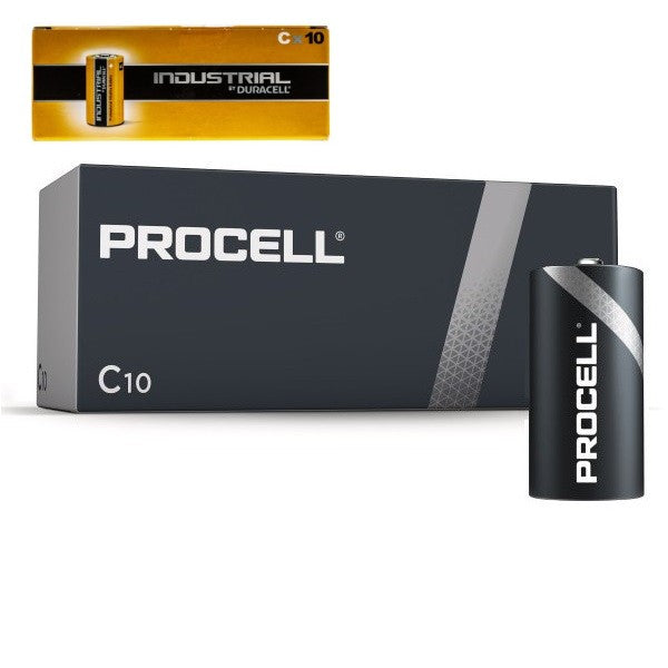 DUR C/10 C baterija Alkaline Tray10 10gb. Duracell Industrial MN1400