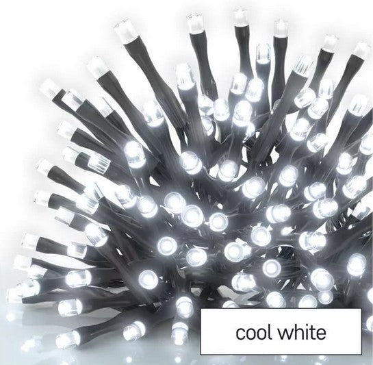 Pamata komplekts savienojamām virtenēm EMOS Conncet System, 10m, IP44, ar taimeri, auksti balts