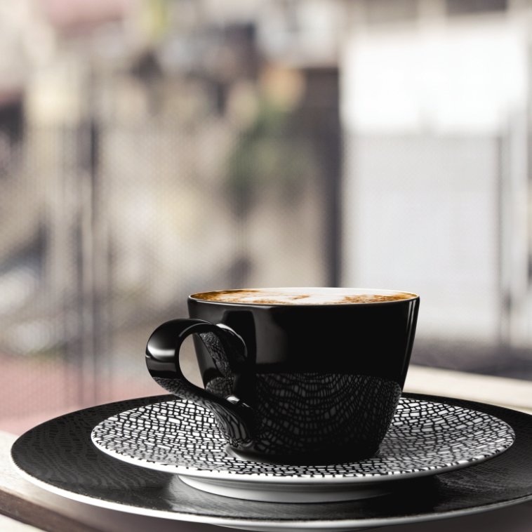 Apakštases 16,5cm Seltmann Weiden Life Fashion glamorous black, 6gab.