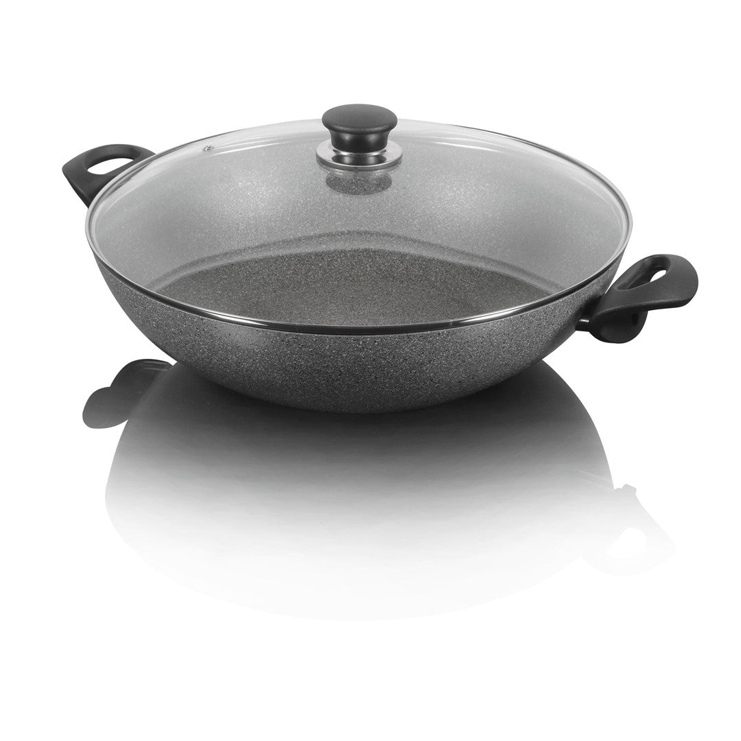 Indukcijas WOK panna ar granīta pārklājumu Ballarini Ferrara 36cm