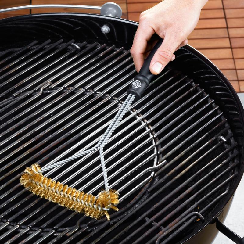 Trīsstūra formas grila birste GEFU BBQ