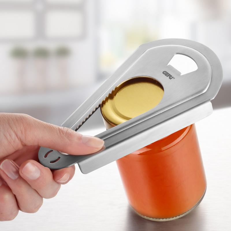 Burku un pudeļu atverējs 4in1 GEFU PRACTICO