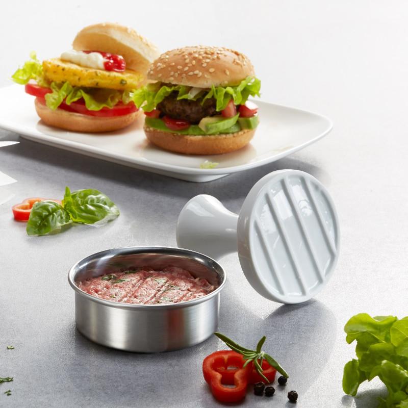 Porcelāna mini burgeru kotlešu prese GEFU SPARK, Ø 8cm
