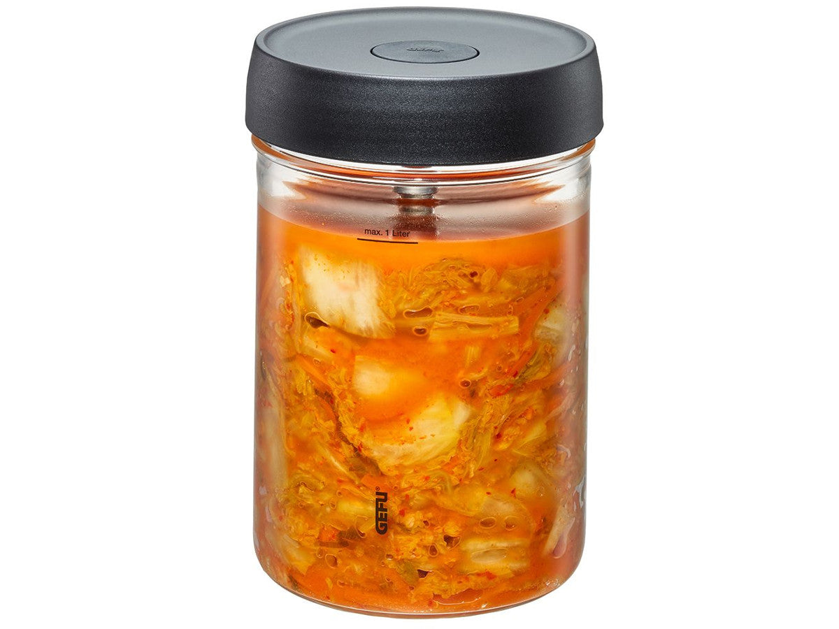 Fermentēšanas burka GEFU NATIVO, 1.0L, ar atsvaru