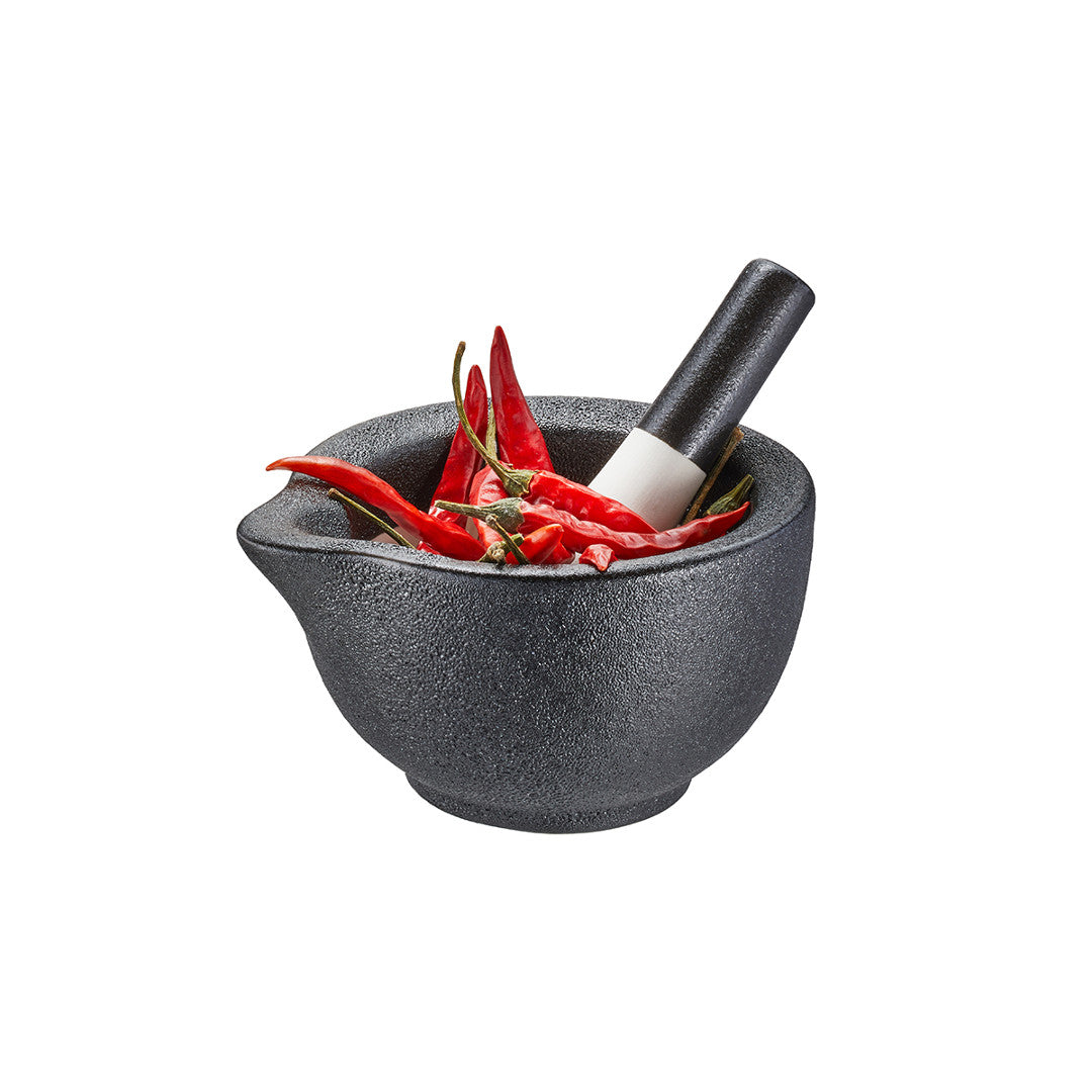 Porcelāna piesta ar stampu GEFU GRINO ø 10,2cm Porcelāna piesta ar stampu GEFU GRINO ø 10,2cm