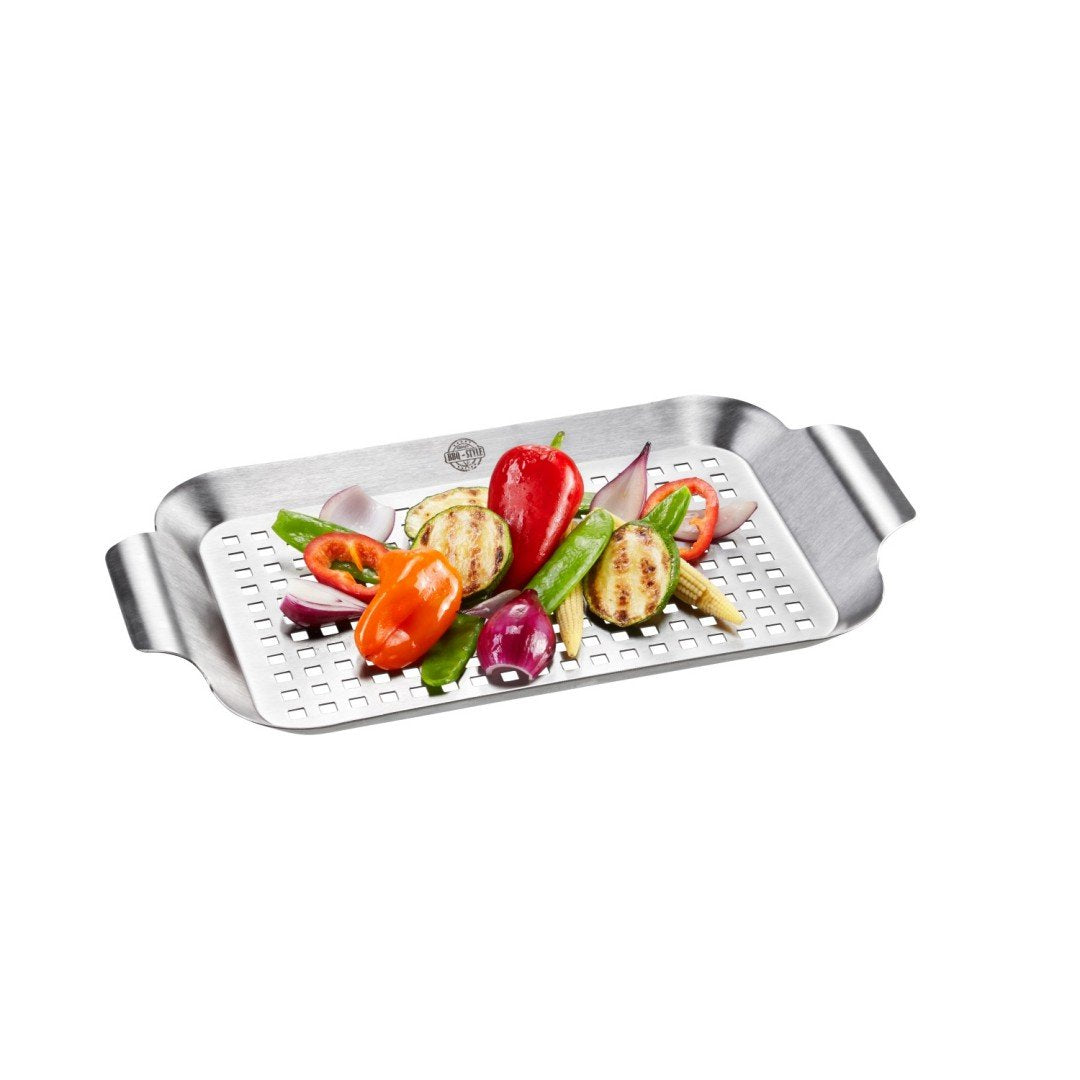 Grila panna GEFU BBQ maza, 32,5 x 18,8cm