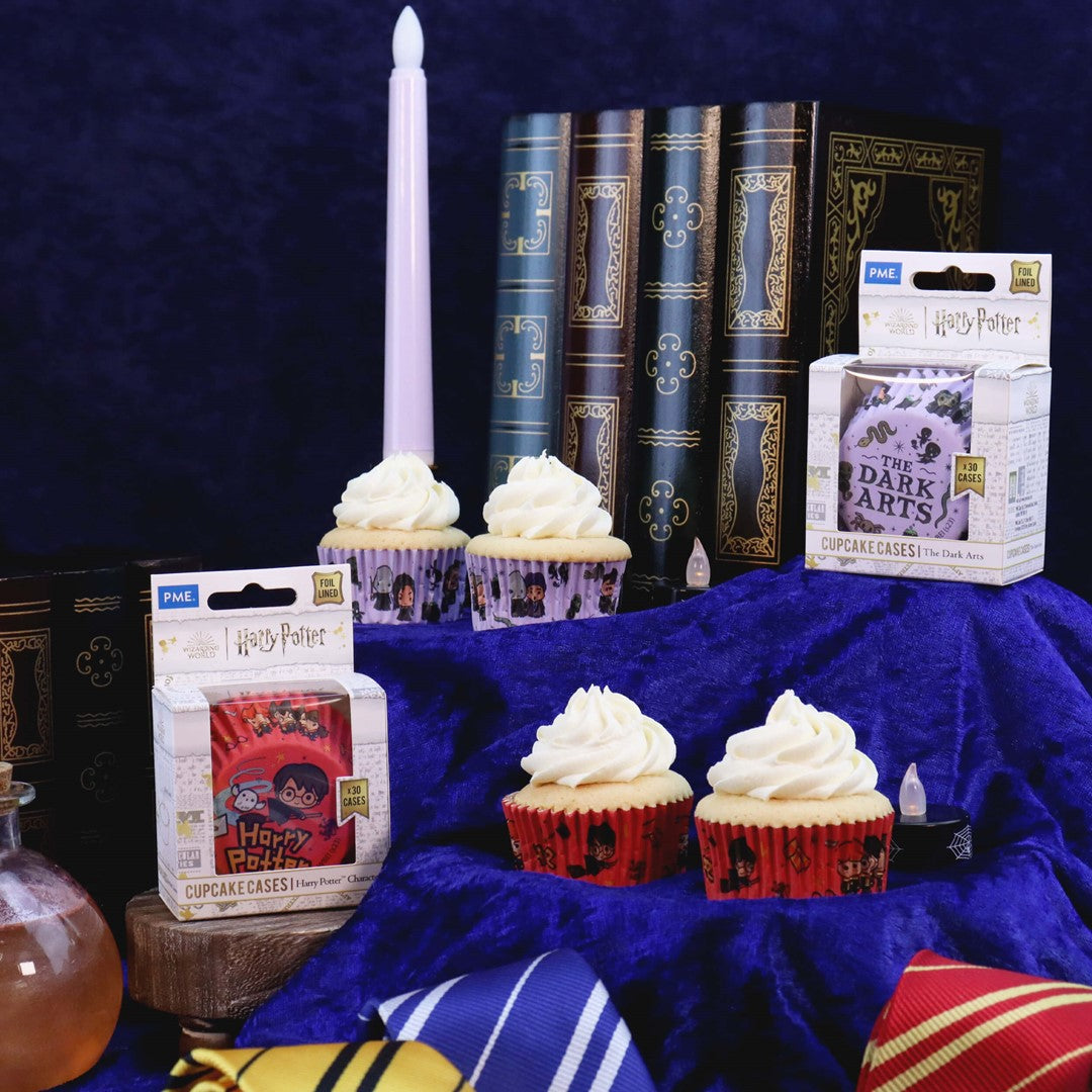 Kēksiņu papīra/folijas formiņas PME Cake Harry Potter 30gab. Ø 5cm
