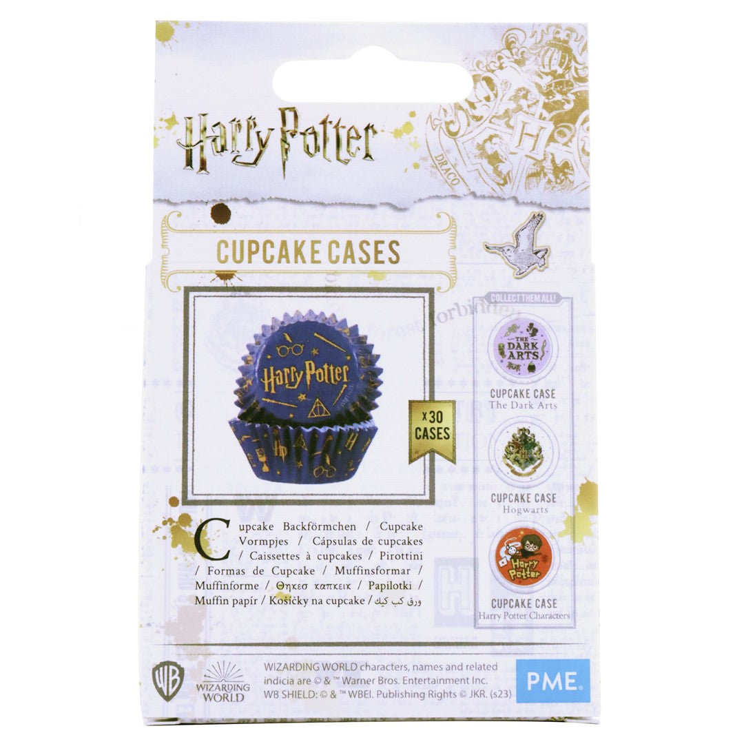 Kēksiņu papīra/folijas formiņas PME Cake Harry Potter 30gab. Ø 5cm