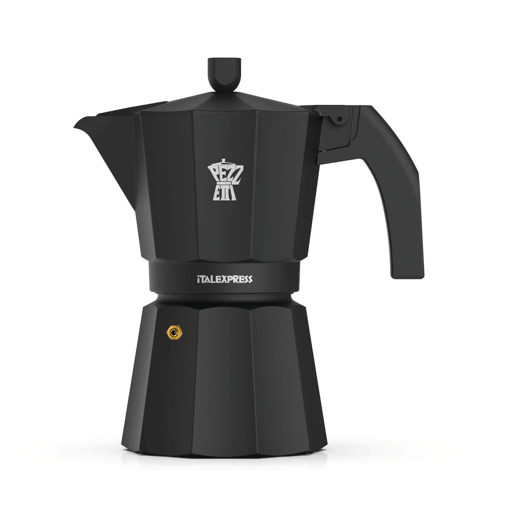 Mokas kafijas kanna Pezzetti Italexpress 6 tasēm, melna