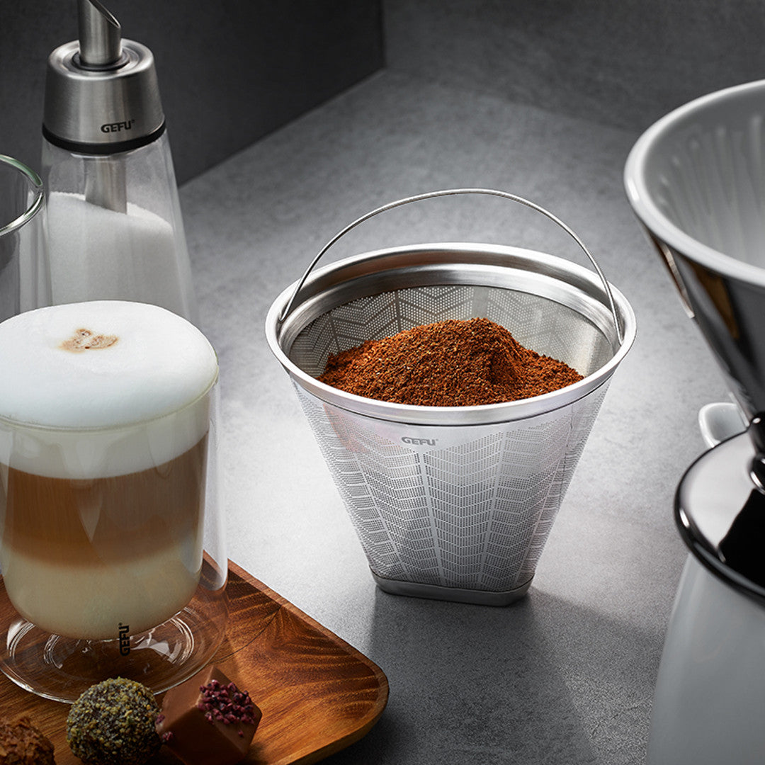 Daudzkārtlietojams kafijas automātu filtrs GEFU FLAVO, 4. izmērs