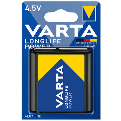 Plakanā baterija VARTA LONGLIFE POWER Alkaline 4.5V