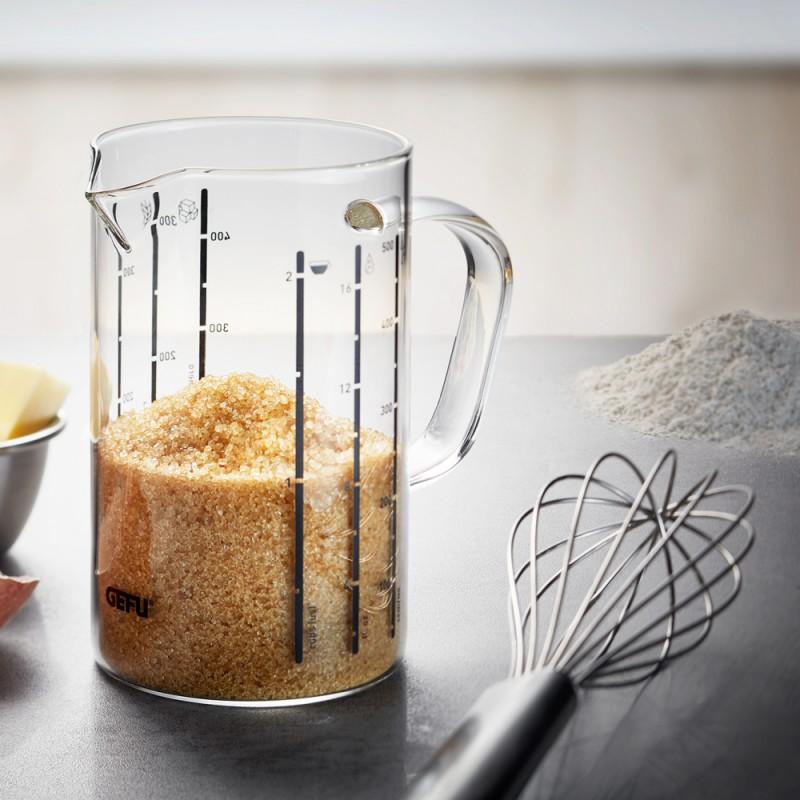 Stikla virtuves mērkrūze GEFU METI 500ml