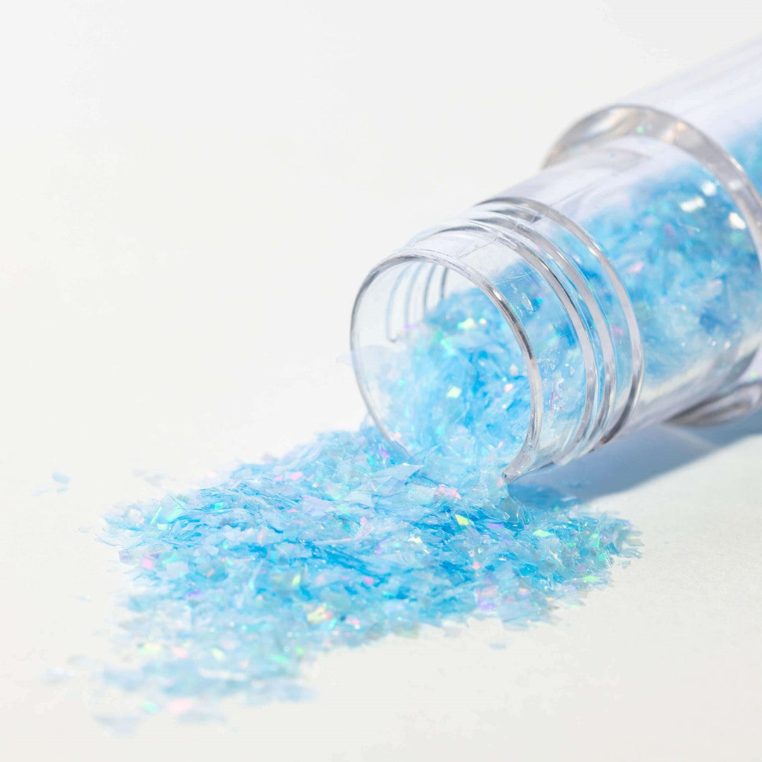 Ēdams gliteris kūku dekorēšanai PME Cake Magic Sparkles gaiši zils 3g