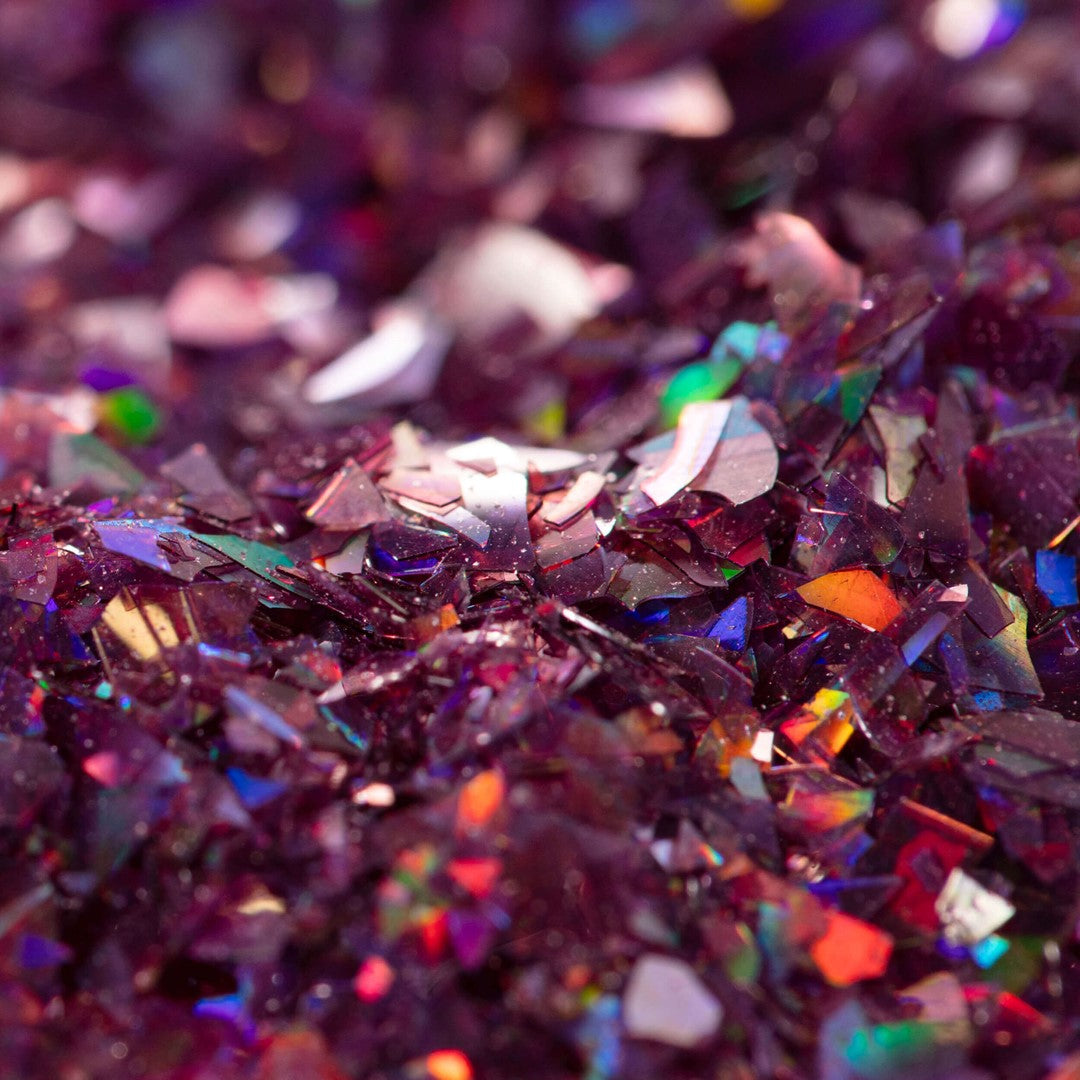 Ēdams gliteris kūku dekorēšanai PME Cake Magic Sparkles purpurs 3g