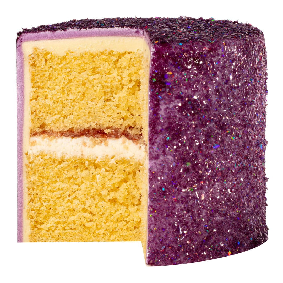 Ēdams gliteris kūku dekorēšanai PME Cake Magic Sparkles purpurs 3g