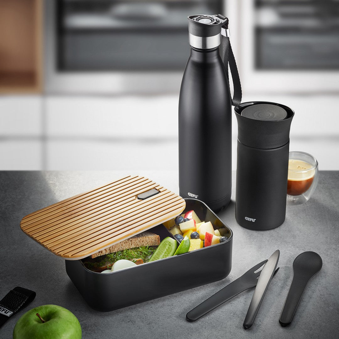 Termopudele GEFU OLIMPIO, 750ml, melna
