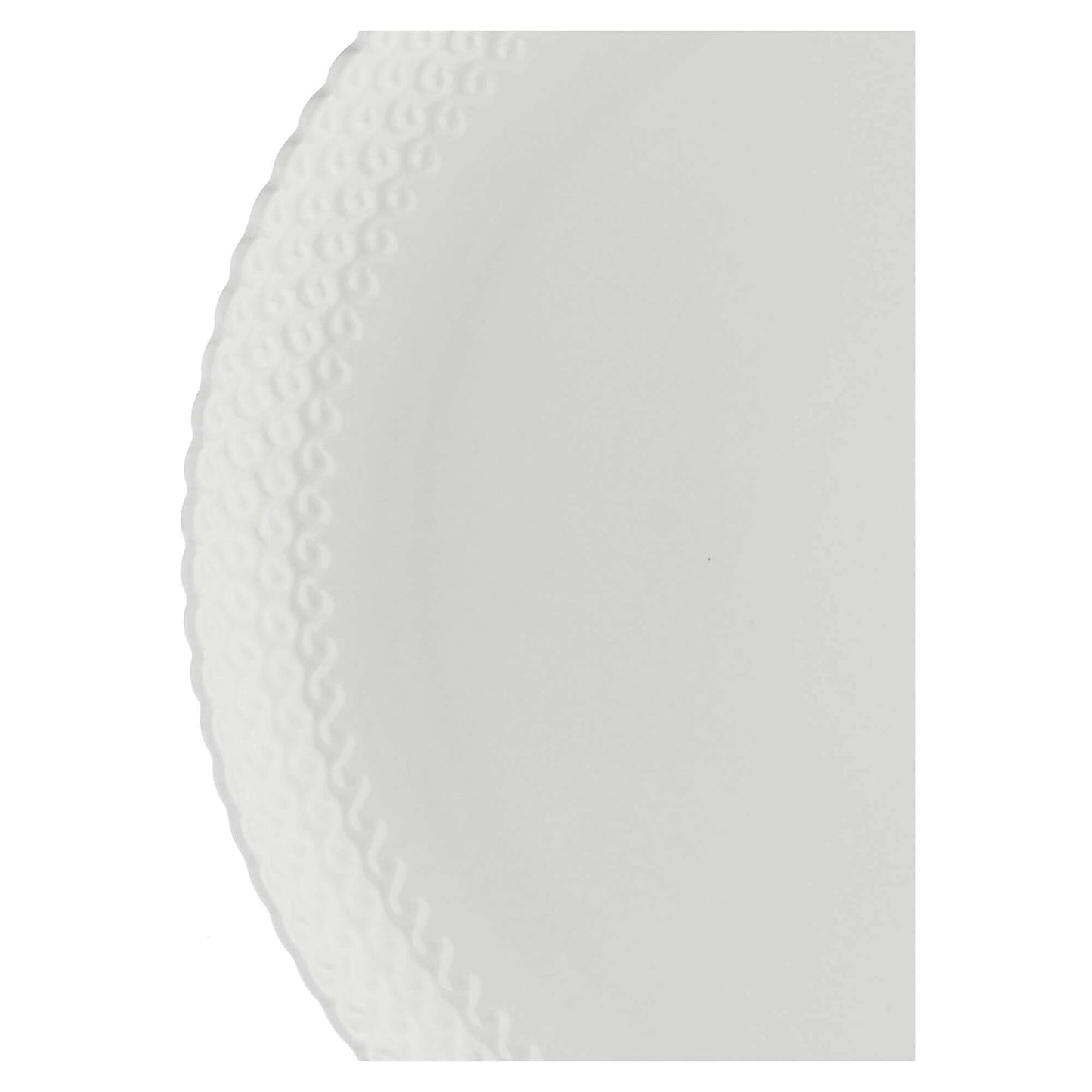 Porcelāna kūku šķīvis LA PORCELLANA BIANCA MOMENTI 34 cm Porcelāna kūku šķīvis LA PORCELLANA BIANCA MOMENTI 34 cm