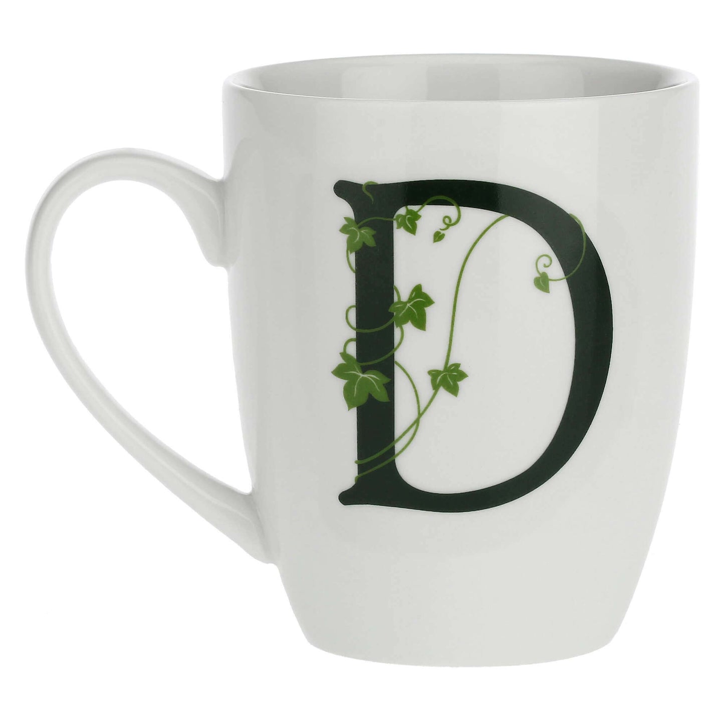 Porcelāna burtu krūze D La Porcellana Bianca Atupertu 380ml