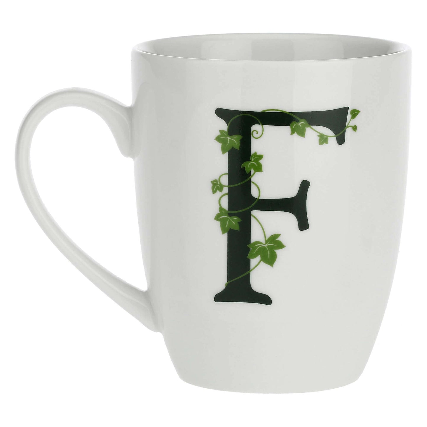 Porcelāna burtu krūze F La Porcellana Bianca Atupertu 380ml