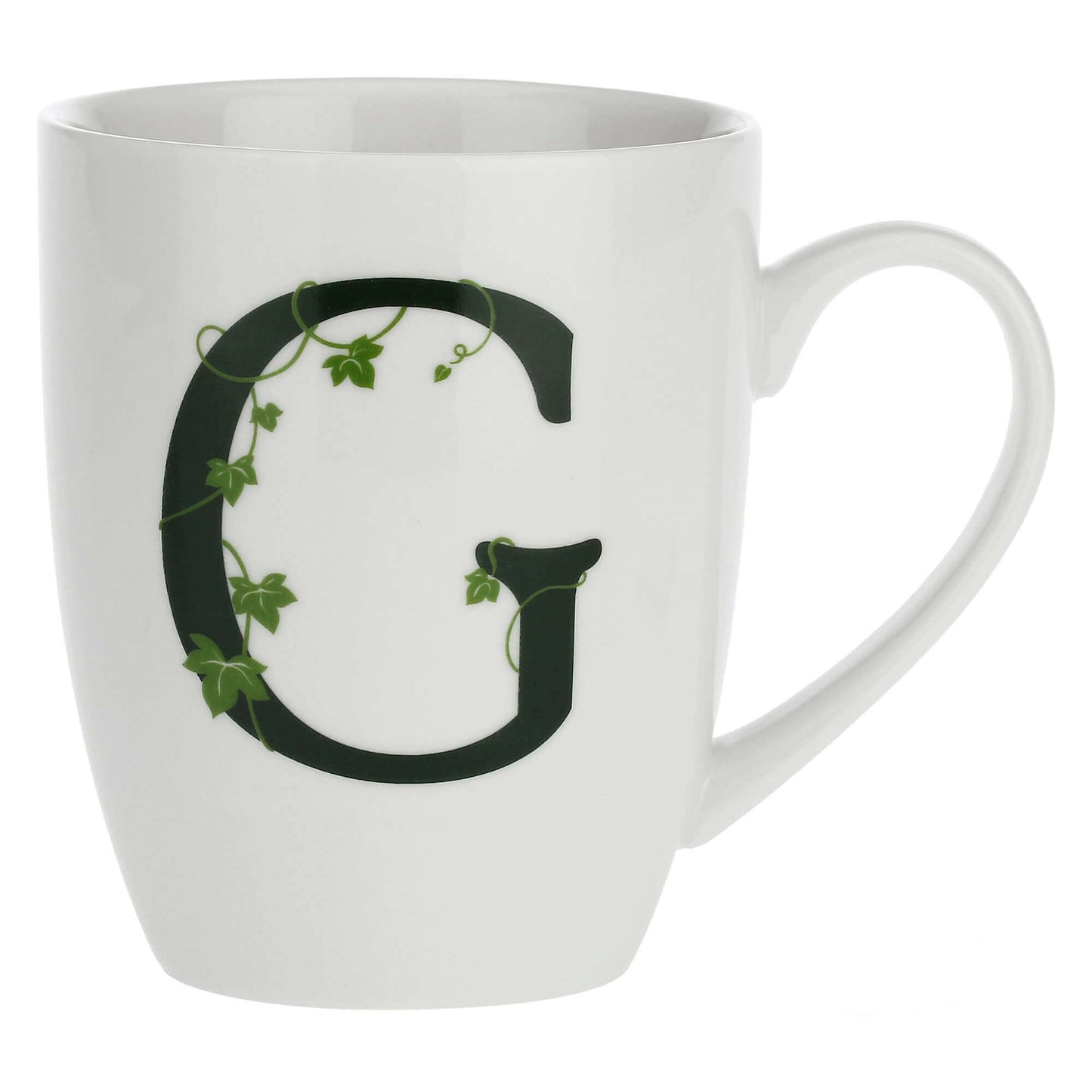 Porcelāna burtu krūze G La Porcellana Bianca Atupertu 380ml