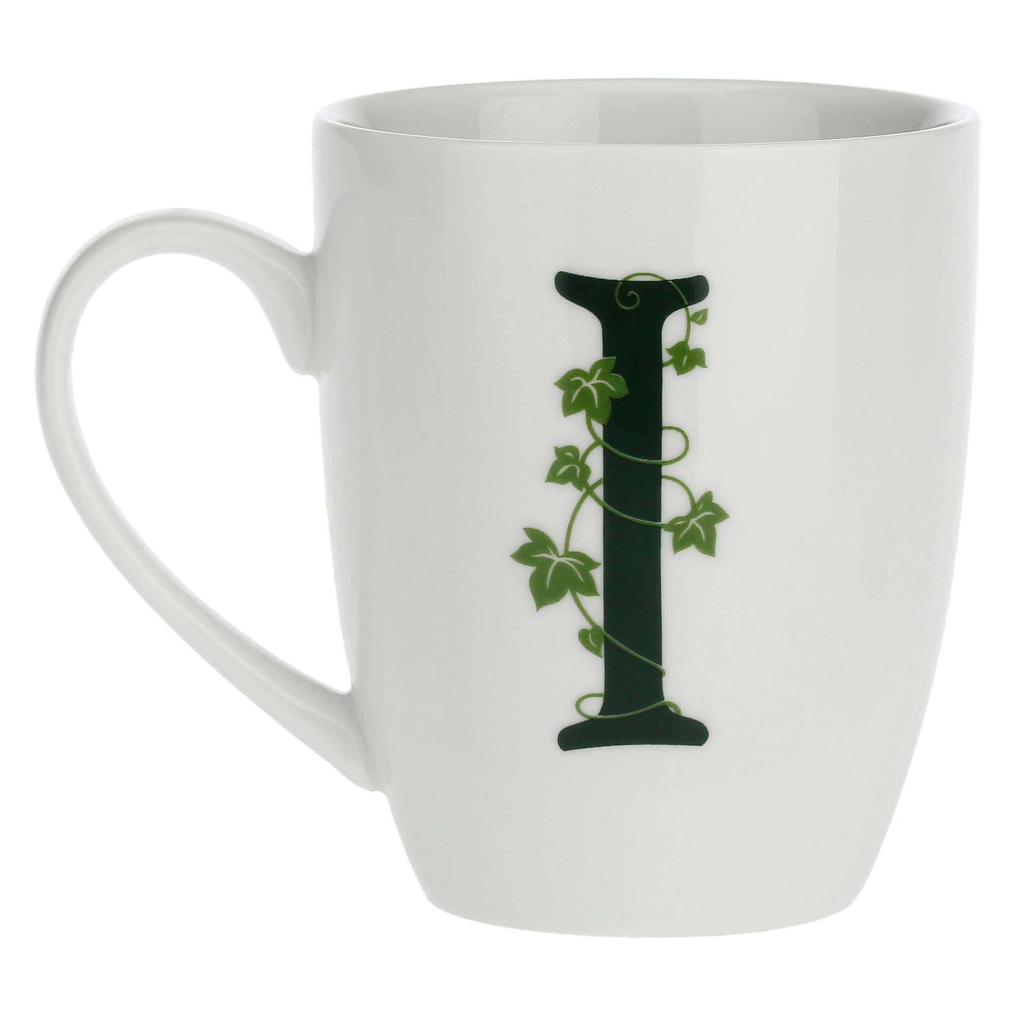Porcelain letter mug I La Porcellana Bianca Atupertu 380ml