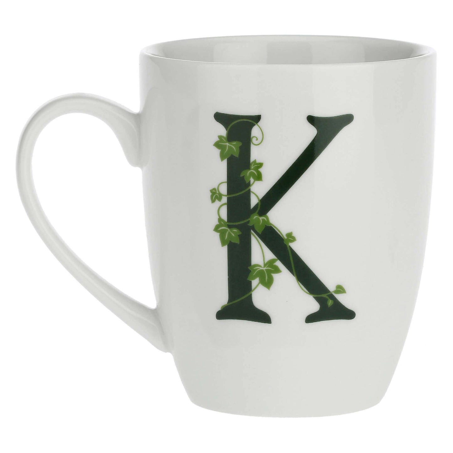 Porcelāna burtu krūze K La Porcellana Bianca Atupertu 380ml