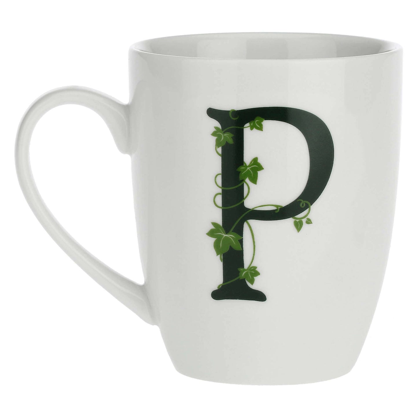 Porcelāna burtu krūze P La Porcellana Bianca Atupertu 380ml