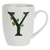 Porcelain letter mug Y La Porcellana Bianca Atupertu 380ml