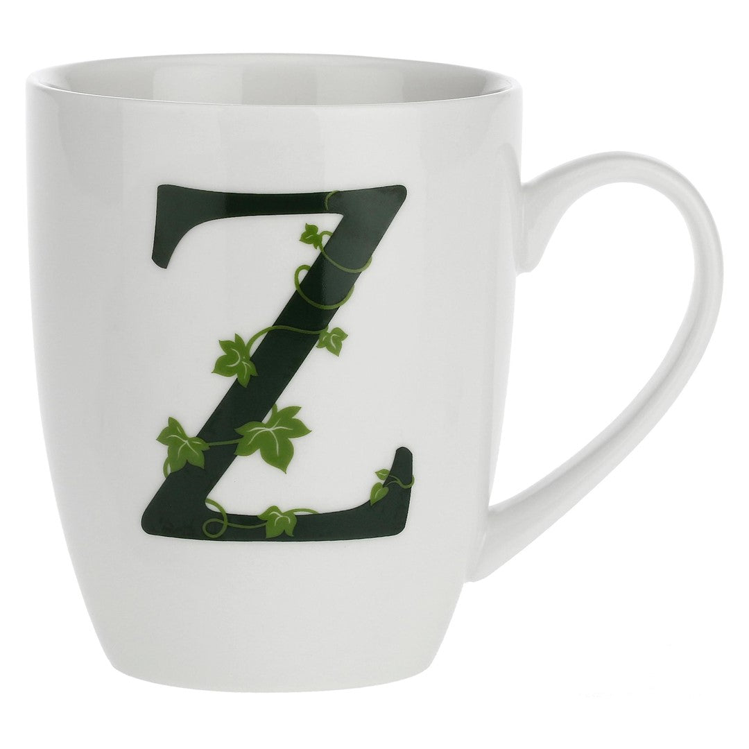 Porcelain letter mug Z La Porcellana Bianca Atupertu 380ml