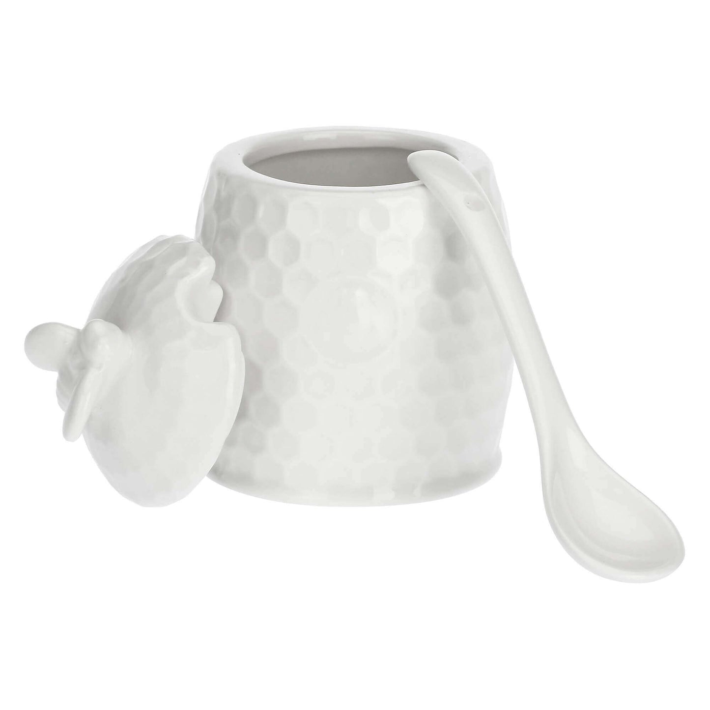 Porcelāna cukurtrauks La Porcellana Bianca Aperegina 6.5cm, ar karoti