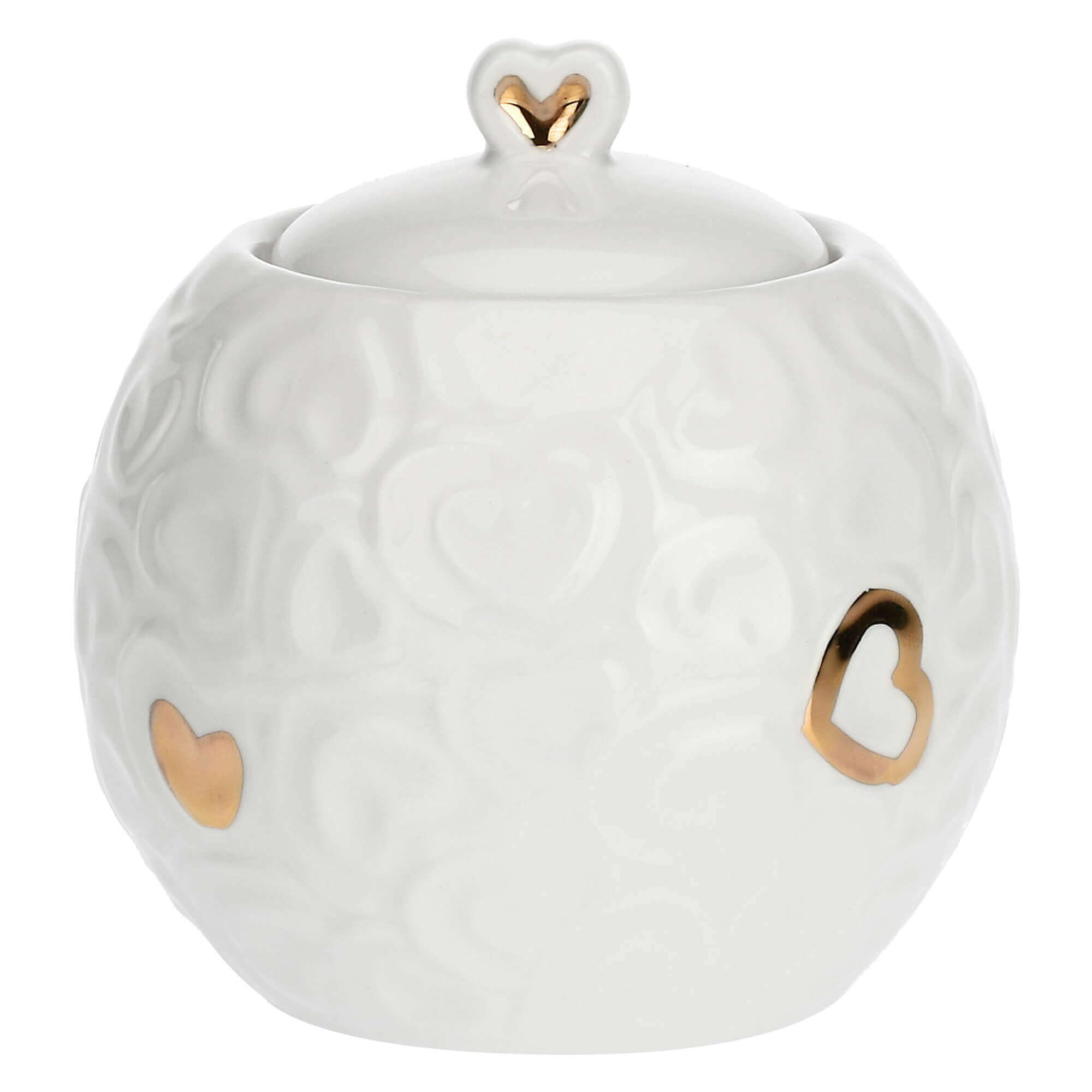 Porcelāna cukurtrauks La Porcellana Bianca Valentino Oro 0.27L