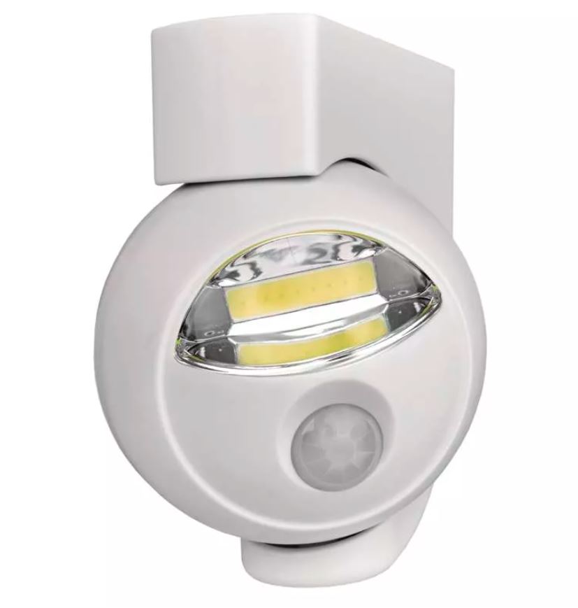 Naktslampa LED balta (3xAA) 90lm ar kustību sensoru EMOS P3311