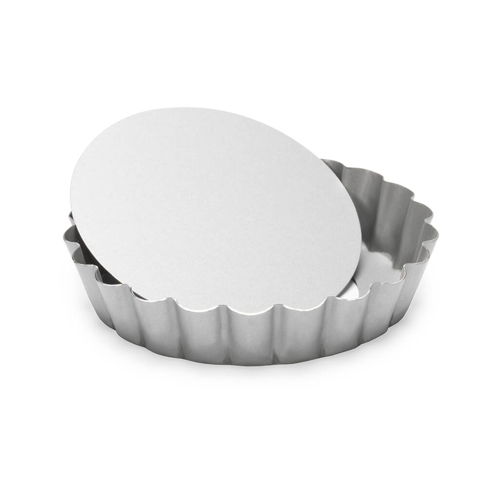 Mini tartes/kiša panna ar izņemamu apakšu Patisse Silver-Top 10cm