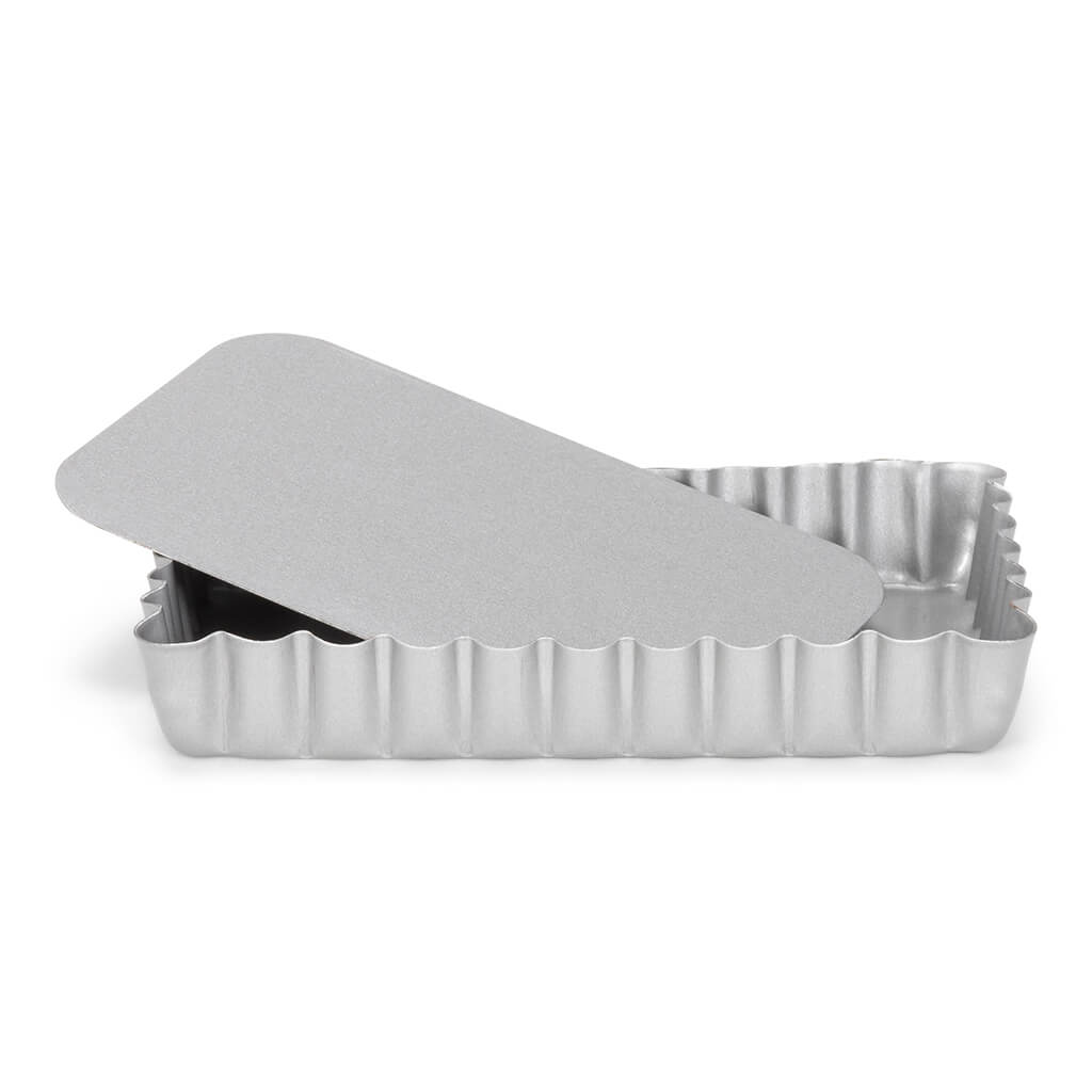 Tartes forma 13 x 8cm ar izņemamu apakšu Patisse Silver-Top