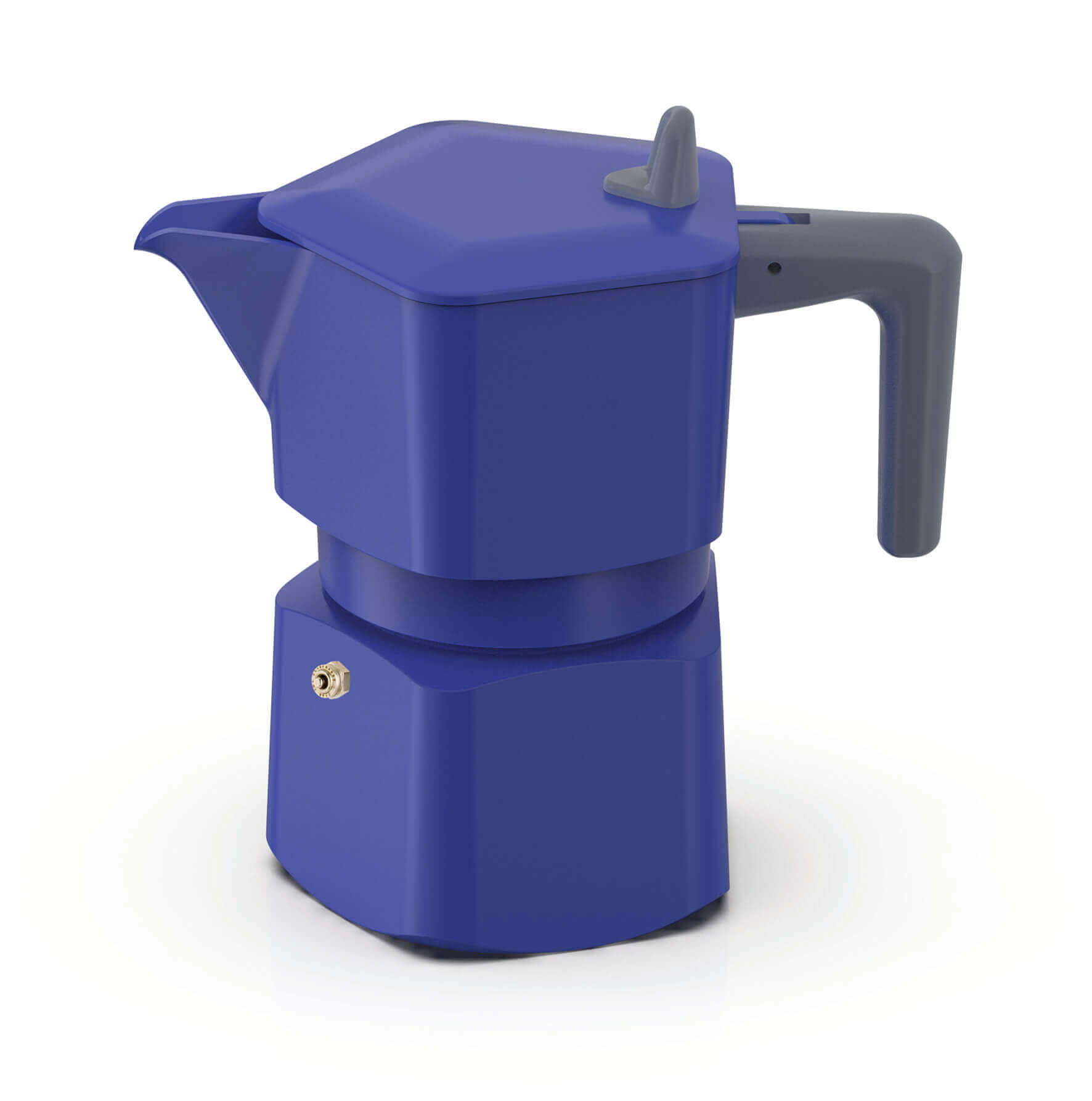 Mokas kafijas vārāmā kanna Pezzetti Pentaexpress 6 tasēm zila