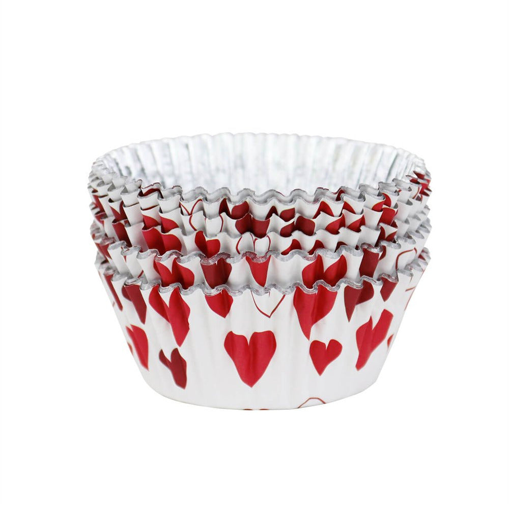 Kēksiņu papīra/folijas formiņas PME Cake 30gab. Ø 5cm sirsniņas