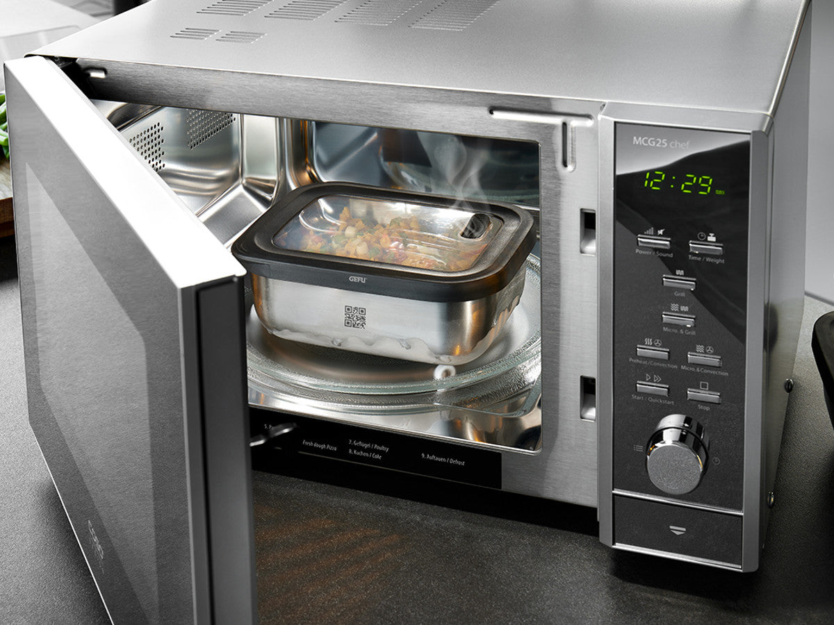 Konteiners pārtikas uzglabāšanai GEFU PROVIDO 2.0L, nerūsējošā tērauda, apaļš