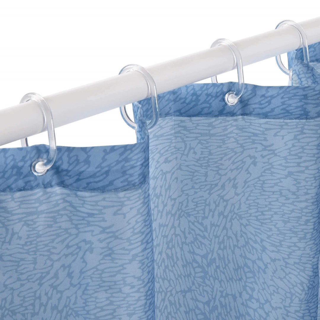 Dušas aizkari Rayen 180 x 200cm, zili