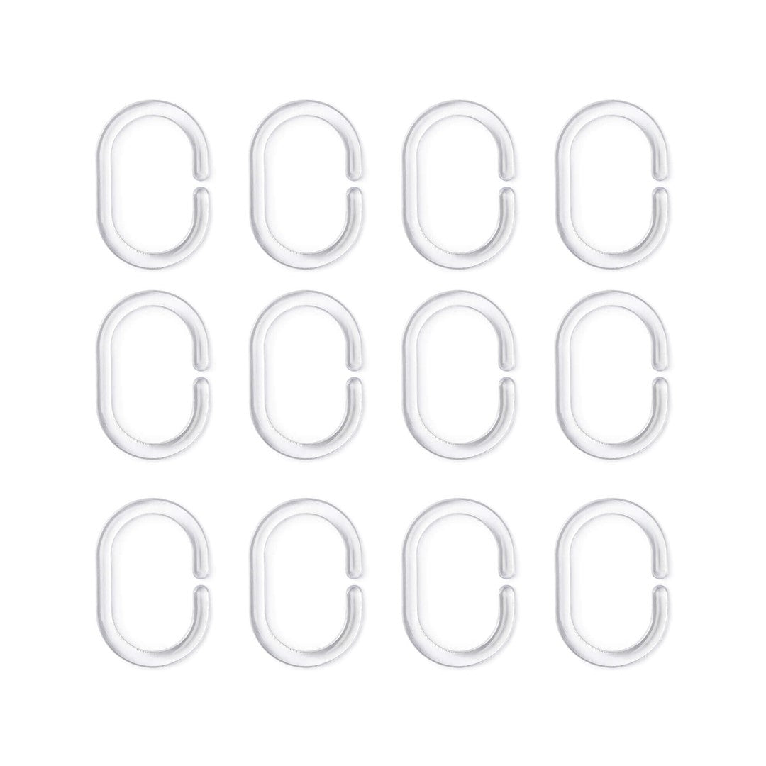 Dušas aizkari Rayen 180 x 200cm, pelēki