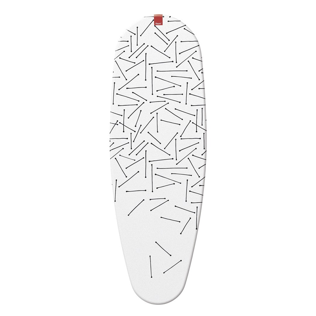 Gludināmā dēļa pārvalks 130 x 47cm Rayen, balts