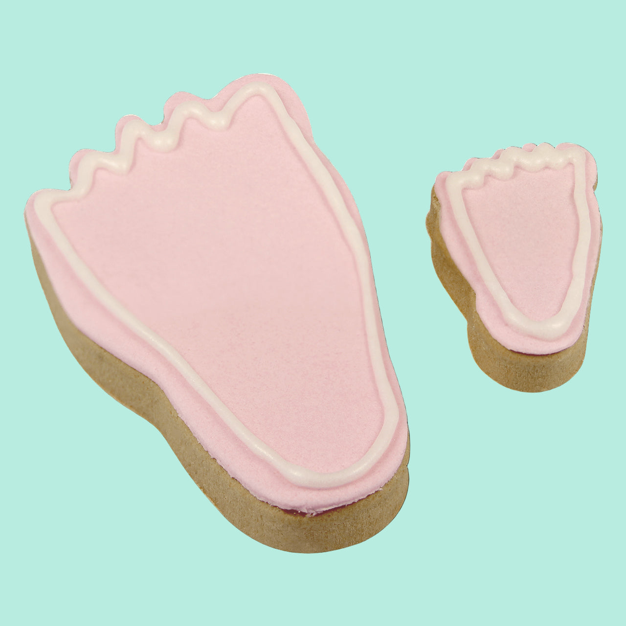 Cepumu formiņas PME Cake Cookie&Cake pēdiņas, 2 gab. Cepumu formiņas PME Cake Cookie&Cake pēdiņas, 2 gab.