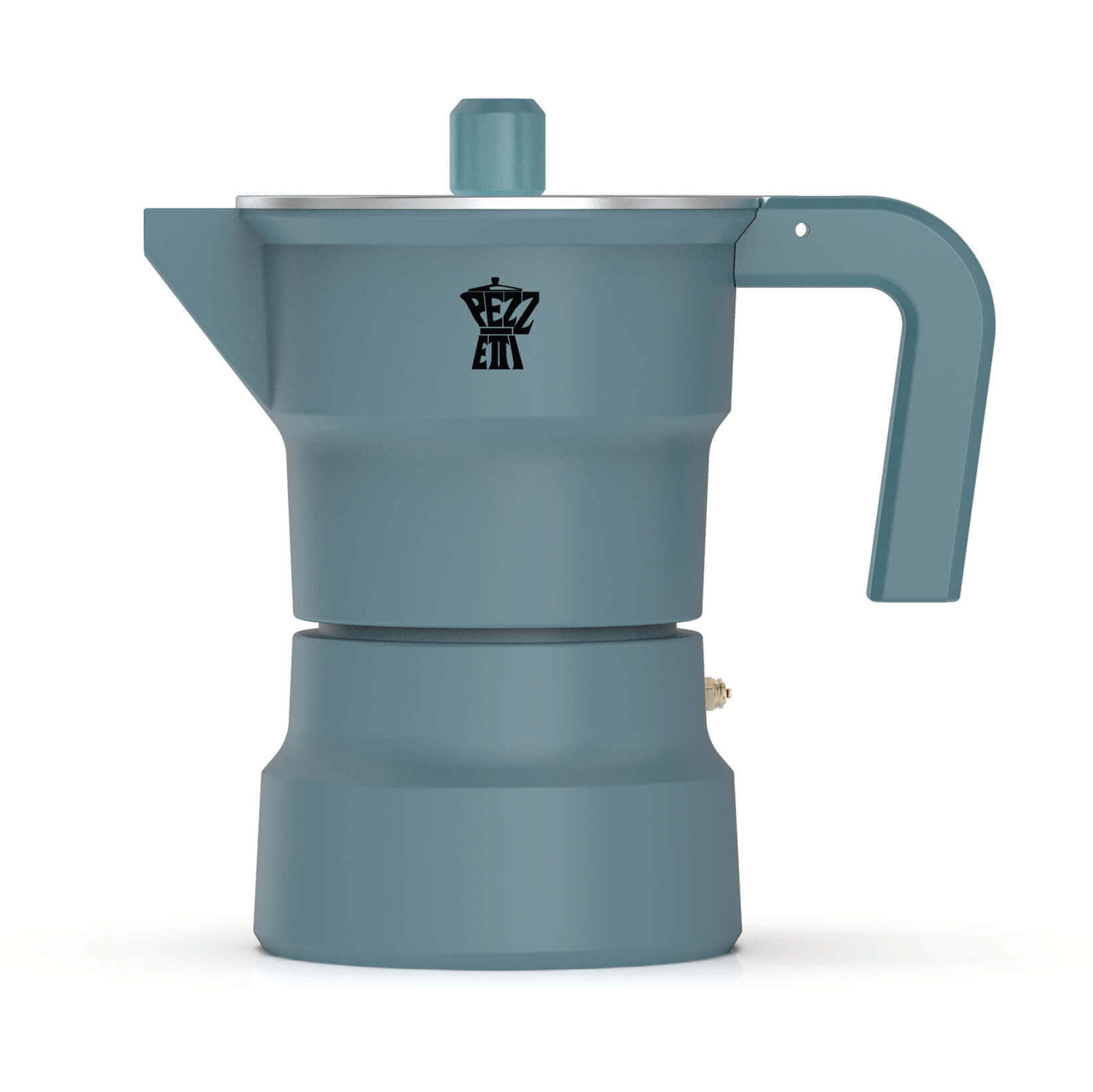 Mokas kafijas kanna Pezzetti Solidexpress 3 tasēm tirkīza