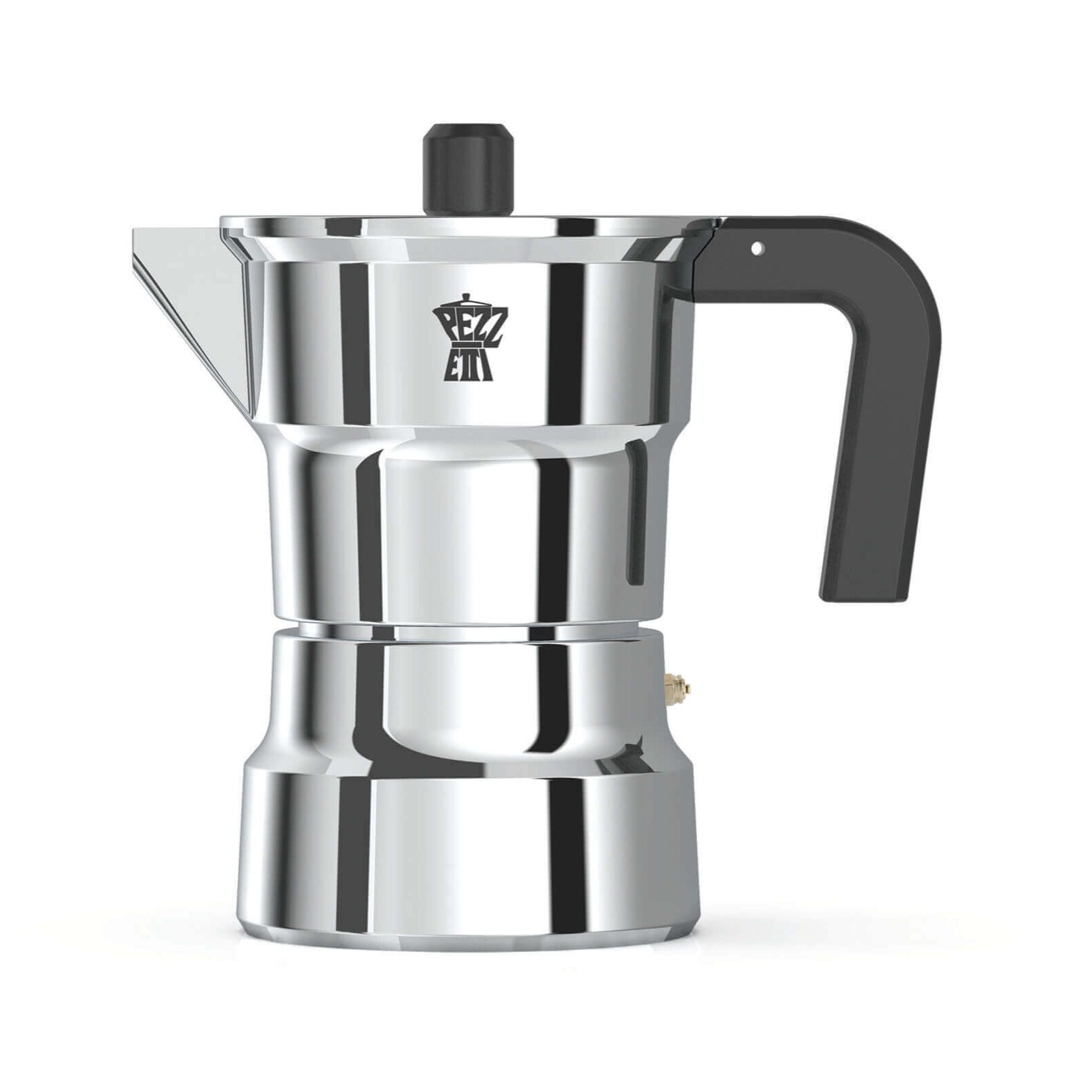 Mokas kafijas kanna Pezzetti Solidexpress 3 tasēm sudraba