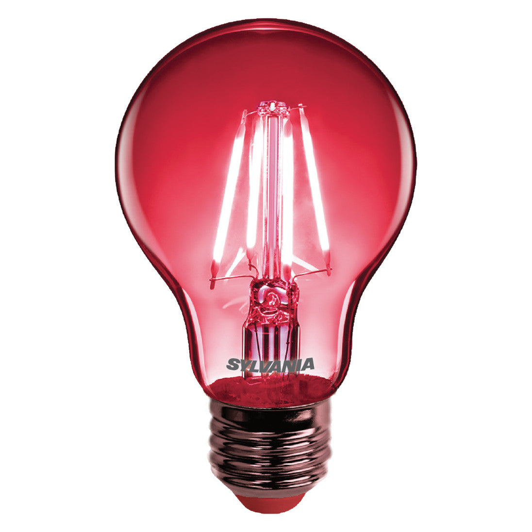 LED spuldze Sylvania GLS A60 FILAMENT E27 4W 80lm IP54 sarkana LED spuldze Sylvania GLS A60 FILAMENT E27 4W 80lm IP54 sarkana