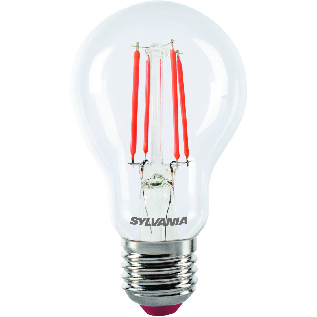 LED spuldze Sylvania GLS A60 FILAMENT E27 4W 80lm IP54 sarkana LED spuldze Sylvania GLS A60 FILAMENT E27 4W 80lm IP54 sarkana