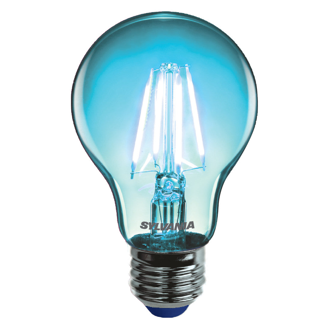 LED spuldze Sylvania GLS A60 FILAMENT E27 4W 80lm IP54 zila LED spuldze Sylvania GLS A60 FILAMENT E27 4W 80lm IP54 zila