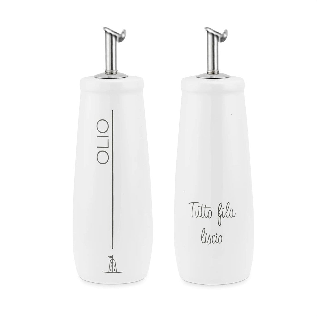 Eļļas pudele 250ml La Porcellana Bianca Gli Onesti, ar dozatoru